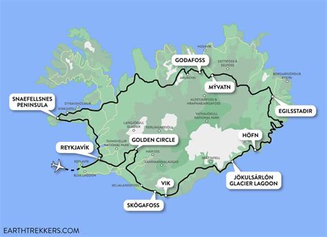 Iceland Ring Road Itinerary: 7 to 10 Day Road Trip – Earth Trekkers