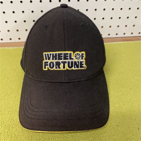 wheel of fortune wear exclusive hat black SnapBack ad… - Gem