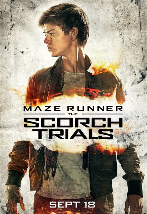 Los Personajes de Maze Runner: Prueba de Fuego • Cinergetica