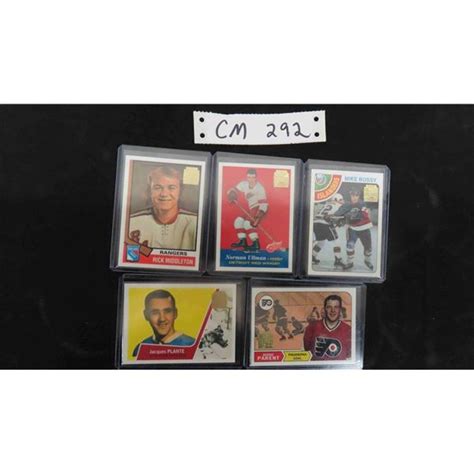 5 Assorted Hockey Cards