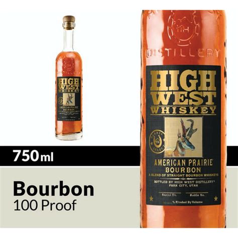 High West Distillery American Prairie Bourbon Barrel Select Whiskey ...