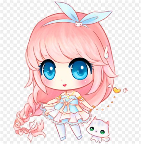 Free download | HD PNG girl anime chibi drawing cute PNG image with ...