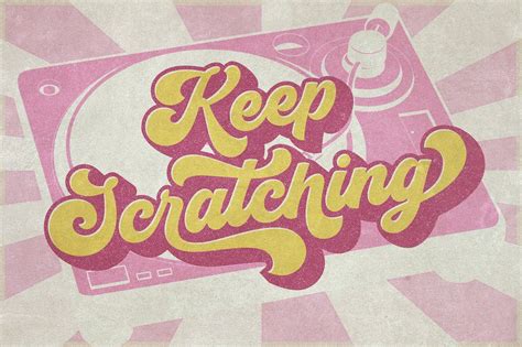 Groovy - Retro Font | Retro typography, Retro typography design, Retro font