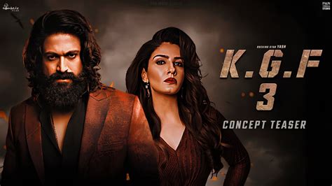 KGF - Chapter 3 Teaser Trailer 2023 | Yash New Movie | Yash | Raveena ...