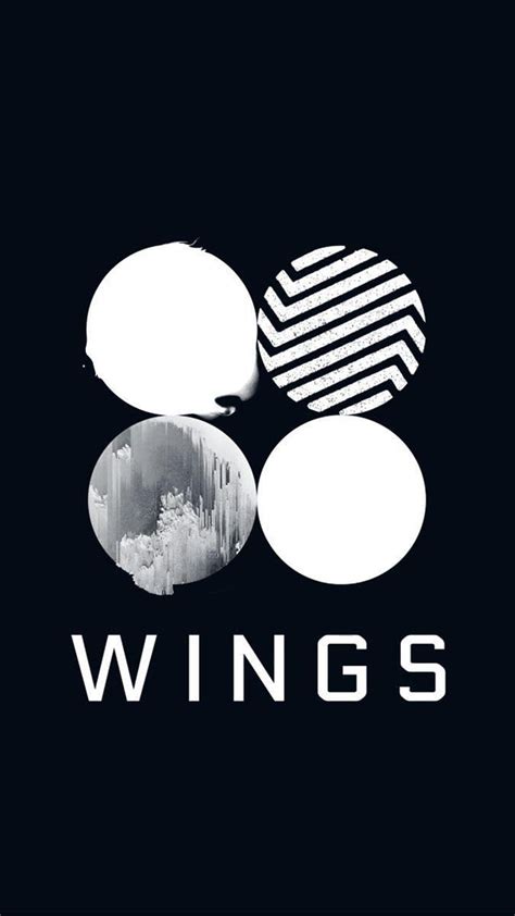 Bts Logo - Bts Wings Album Cover - & Background, Bts Be Album HD phone ...