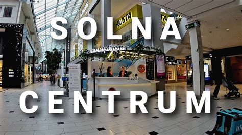 Solna Centrum, Stockholm, Sweden - YouTube