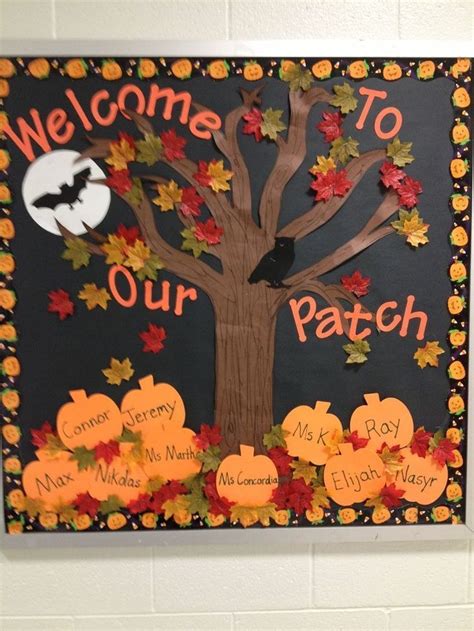 autumn fall bulletin board ideas for preschool - Nannette Kozlowski