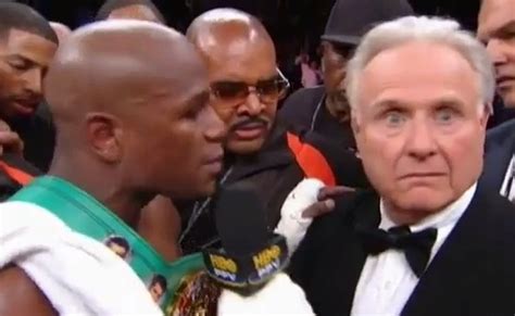 Larry Merchant and Floyd Mayweather Post Fight Interview [Video]