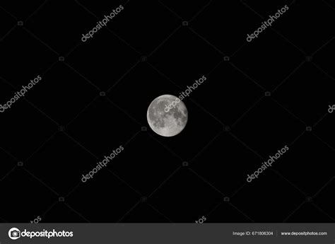 Sturgeon Moon August Full Moon Photographed Night August 2023 Nevesinje ...