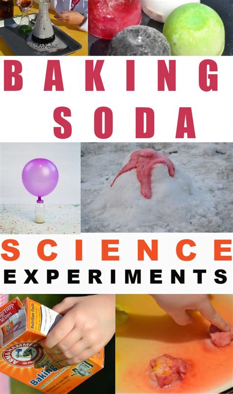 10 AMAZING Baking Soda Experiments | Preschool science activities ...