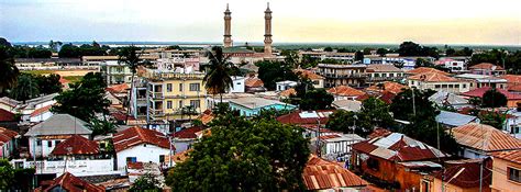 Google Map of Banjul, The Gambia - Nations Online Project