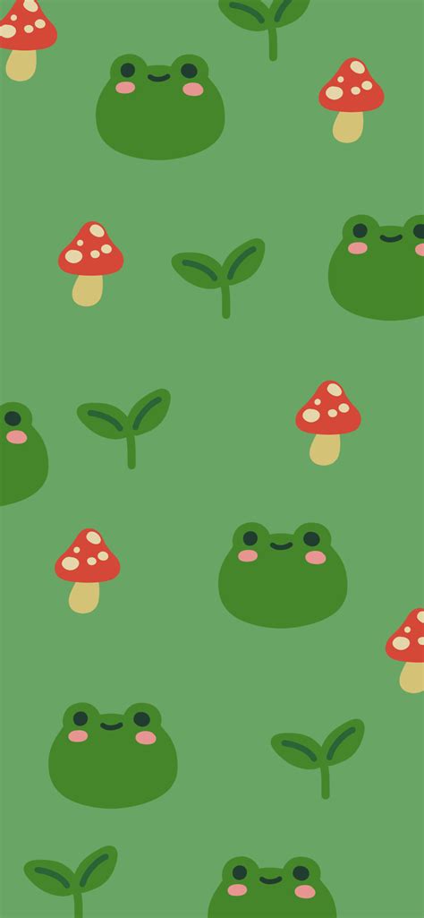 Top 60+ frog and mushroom wallpaper latest - in.cdgdbentre