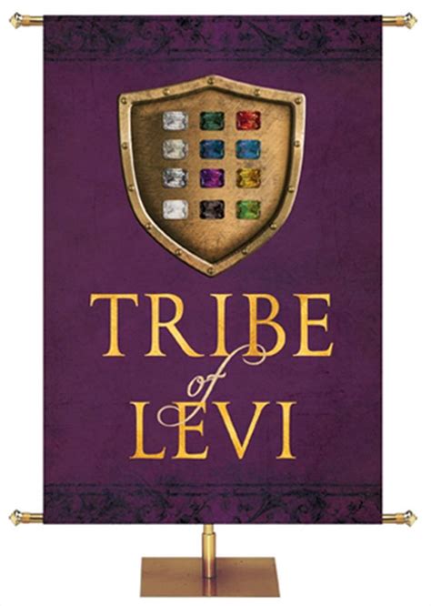 Tribe of Levi Embellished Banner | Hebrew lessons, Bible devotions ...