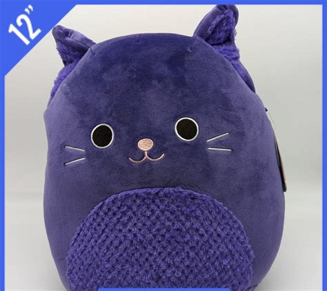 Squishmallow Kellytoy Plush Halloween 2023 Zazzie the Cat 12" Inch ...