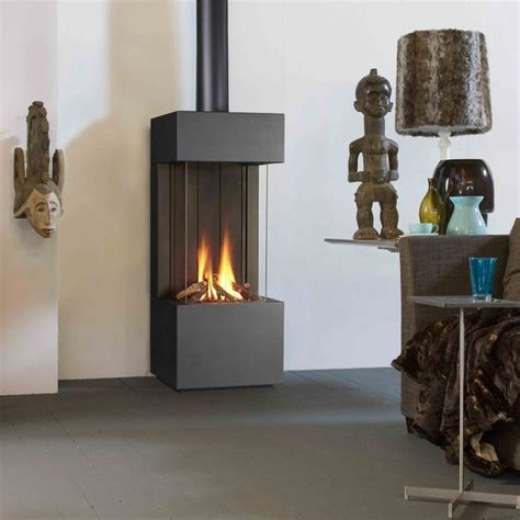 Free Standing Corner Gas Fireplace – I Am Chris