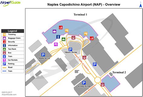 Nápoli - Nápoli / Capodichino International (NAP) Airport Terminal Map ...