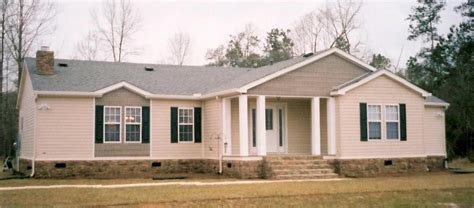 mobile homes with brick skirting - Google Search | Ranch house exterior ...