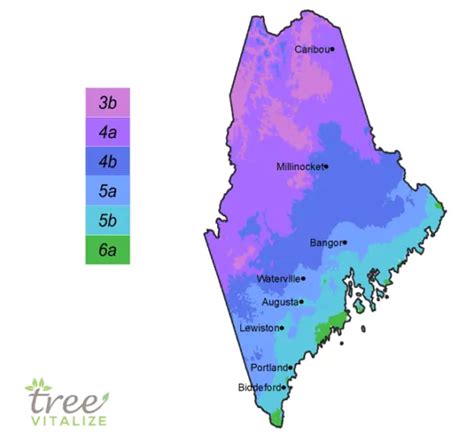 Planting Zones Maine - Hardiness, Gardening & Climate Zone