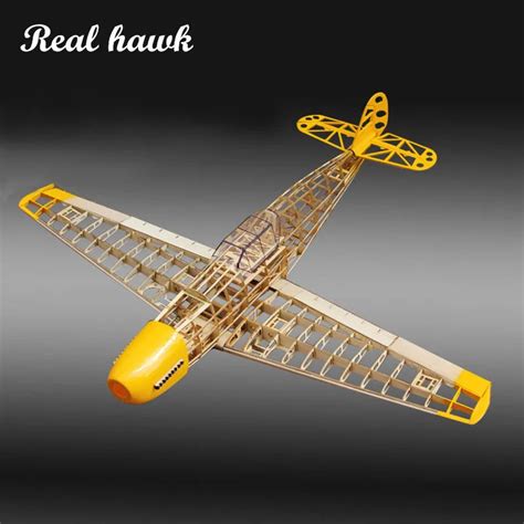 RC Plane Laser Cut Balsa Wood Airplane Kit New BF109 Frame without ...