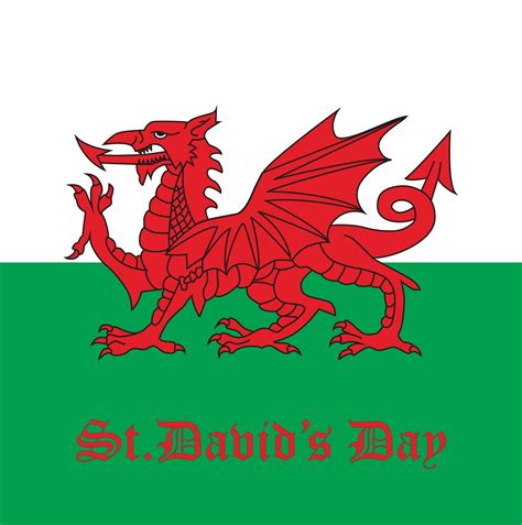 St. David's day. Flag of Wales. Vector illustration. 2261276 Vector Art ...