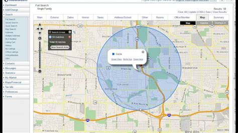 Printable Radius Map