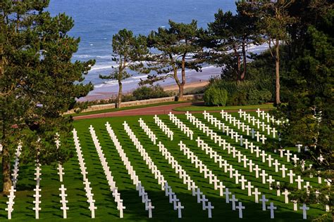 Normandy American National Cemetery - World War Two Cemeteries - A ...