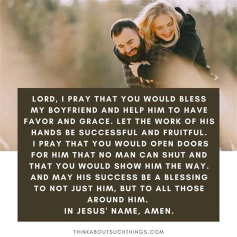 Prayer For My Boyfriend To Love Me