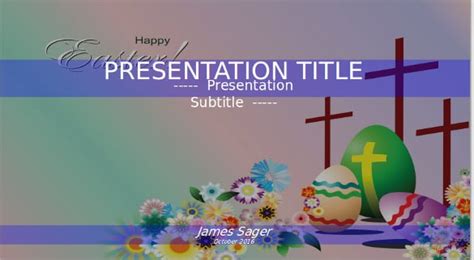 Easter Powerpoint Templates