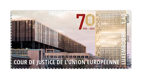 70 years European Court of Justice - Post Philately