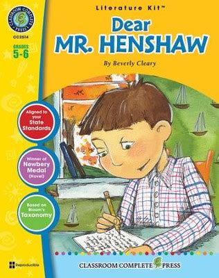 Dear Mr. Henshaw - Literature Kit Gr. 5-6 - PDF Download [Download ...