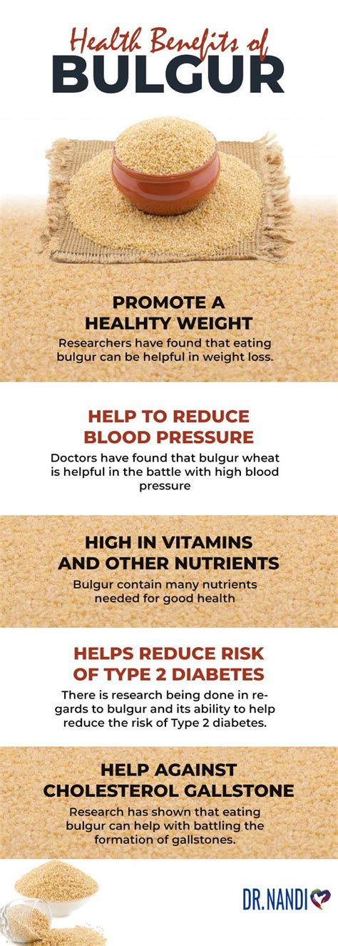 Food infographic - Benefits of Bulgar - InfographicNow.com | Your ...