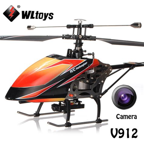 WLtoys V912 Large 2.4Ghz 4Ch Single Blade Remote Control RC Helicopter ...