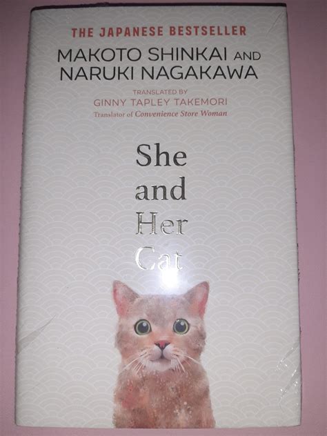 She and her cat makoto shinkai buku novel new sealed on Carousell