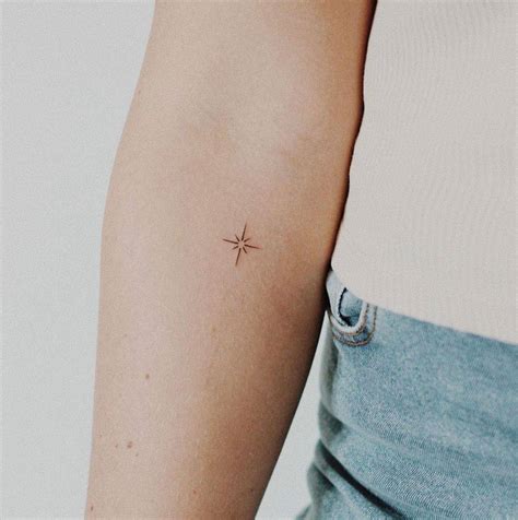 Tatuaje de estrella minimalista: diseños que te ayudarán a inspirarte