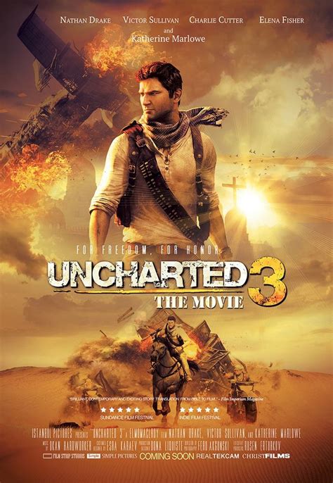 Resultado de imagem para poster de uncharted 3 | Poster, Referencias