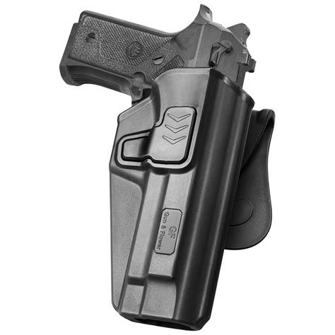 Beretta 92FS Holster, OWB Holster Fit Beretta 92 FS/ M9,Beretta 92 FS ...