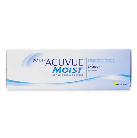 1-Day Acuvue Moist for Astigmatism 90pk - Contact Lenses Online