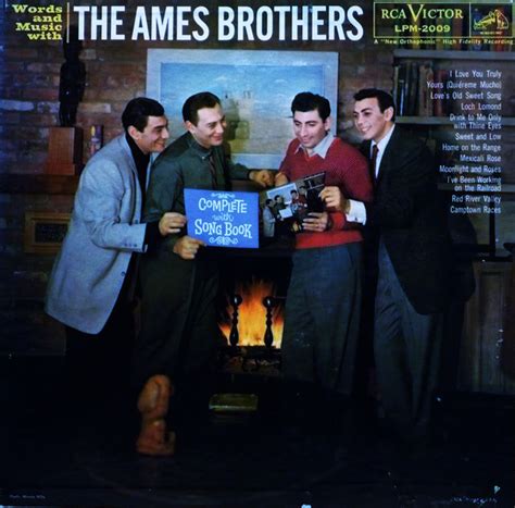 The Ames Brothers – Words And Music With The Ames Brothers (1959 ...