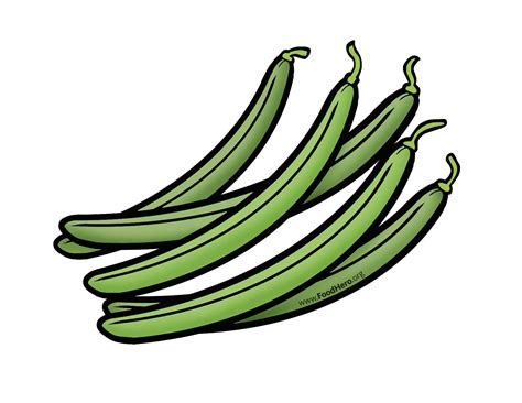 Green Bean Illustration #greenbeans | Green beans, Beans, Calender design