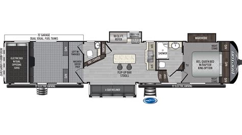 Fuel Toy Hauler Floor Plans - floorplans.click