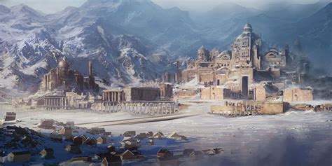 Ancient City, David Edwards on ArtStation at https://www.artstation.com ...