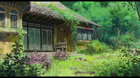 Oga Kazuo Arietty | Studio ghibli background, Anime scenery, Studio ...