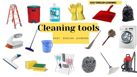 Cleaning tools for home | Cleaning supplies | Cleaning tools name ...