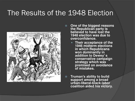 PPT - 1948 National Presidential Election PowerPoint Presentation, free ...