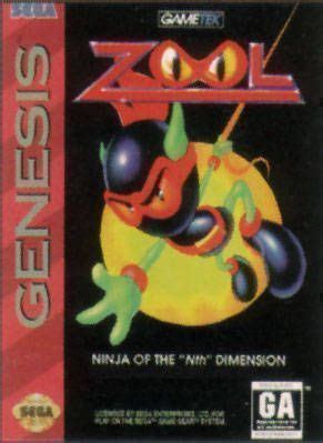 ROM Zool para Sega Genesis【Mega Drive】