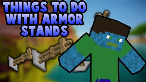 Minecraft - 6 Armor Stand Tricks - YouTube