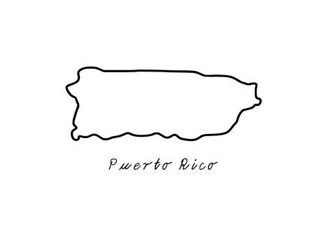 Puerto Rico Flag Outline Svg – NBKomputer