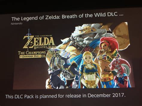 Zelda Breath of the Wild DLC 2 The Champion’s Ballad Planned For a ...