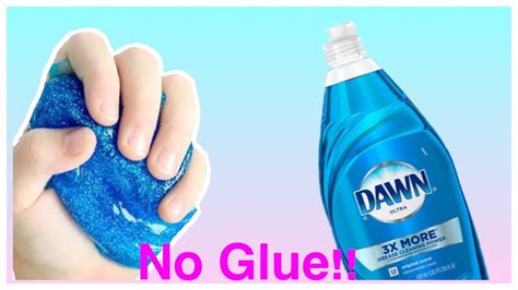 3 Brand New Ways How To Make No Glue Dish Soap Slime!! - YouTube