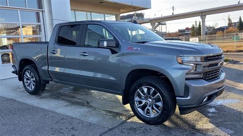 Gray 2021 Chevrolet Silverado 1500 RST Review - GSL GM City - Calgary ...